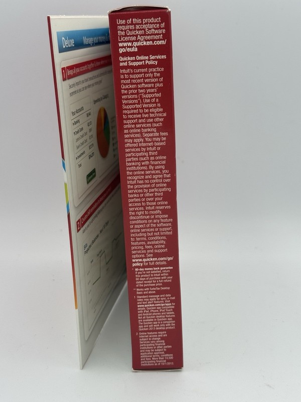 Brand New Intuit Quicken Deluxe 2013 For Windows XP SP2 and Above V G2U gallery