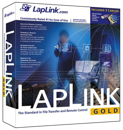LAPLINK GOLD US LapLink Gold Host/Remote For File Transfer / Remote Serial NEW