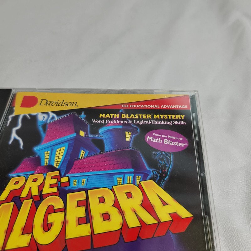 Pre- Algebra Word Problems and Logical Thinking Skills by Davidson CD-ROM 1994 gallery
