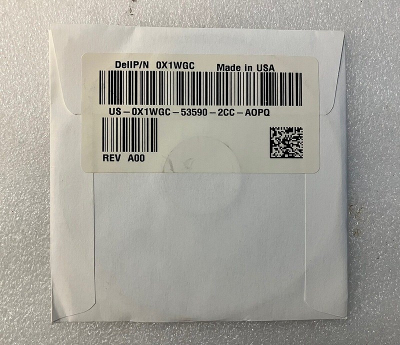 ~ (New & Sealed) Dell Resource Media DVD X1WGC For Webcam Central GF1T5 0X1WGC gallery