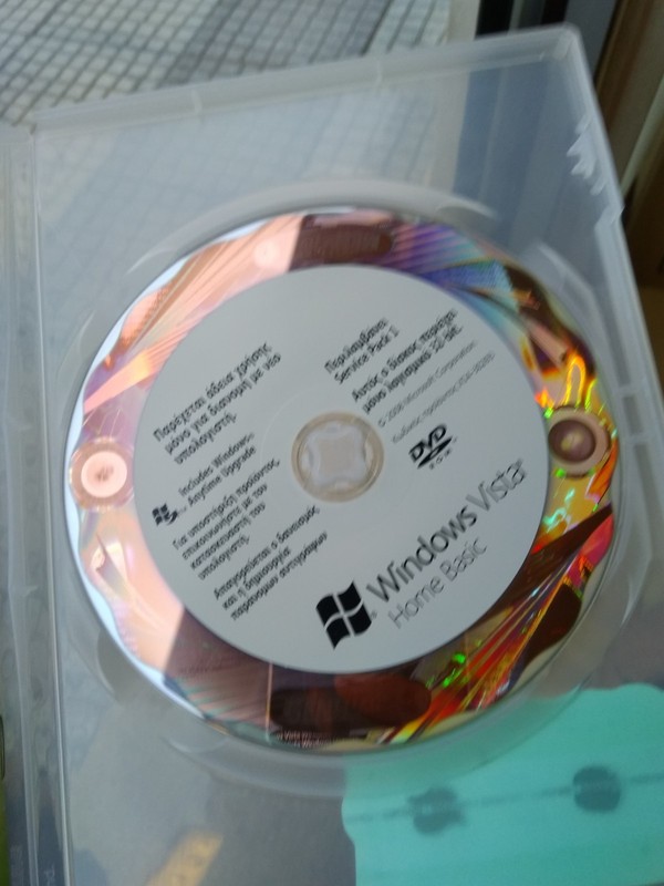 Microsoft Windows vista Greek 32 bit !!! ULTRA RARE !!! gallery