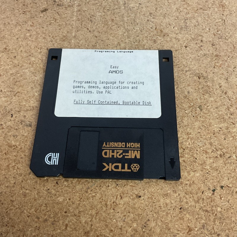 Easy Amos Programming Language Amiga