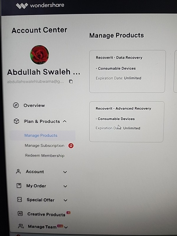 Wondershare Recoverit
