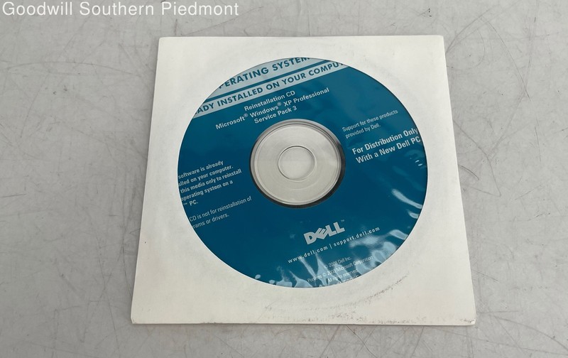 Dell 0Y618D Reinstallation CD Windows XP Professional Service Pack 3 – New
