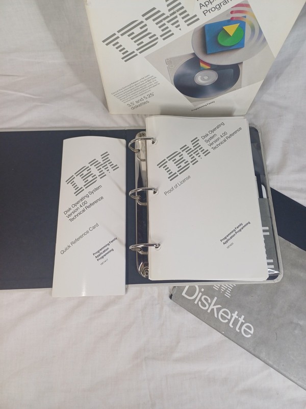IBM DOS 4.00 OS Technical Reference Application Programming Book, Semi Complete? gallery
