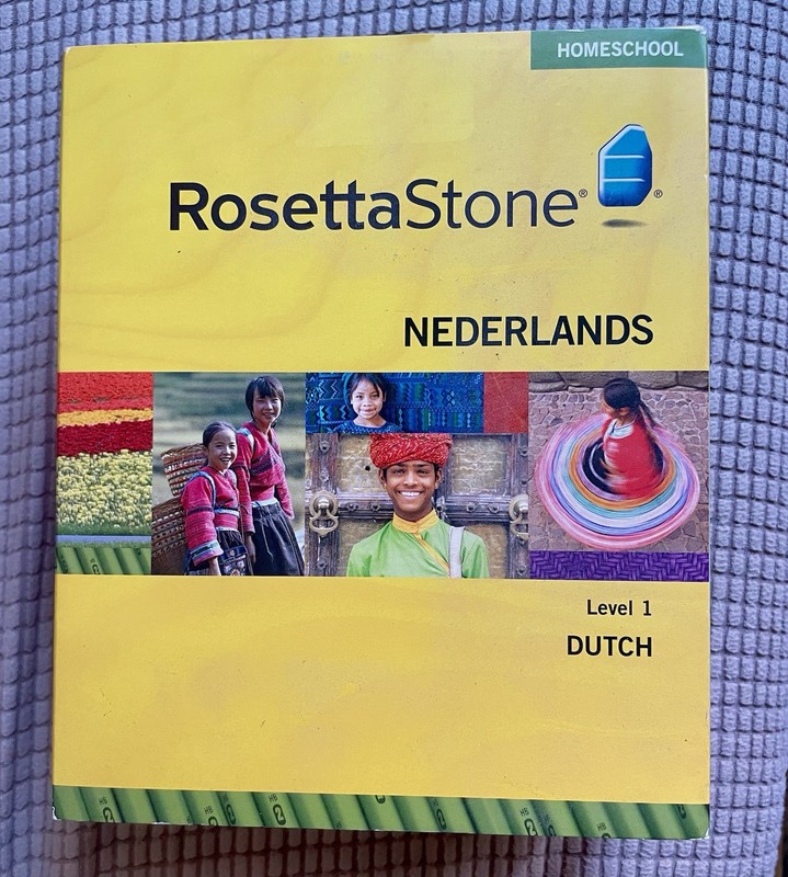 Rosetta Stone Nederlands/Netherlands Level 1 Dutch Complete Used All Disc Incl.