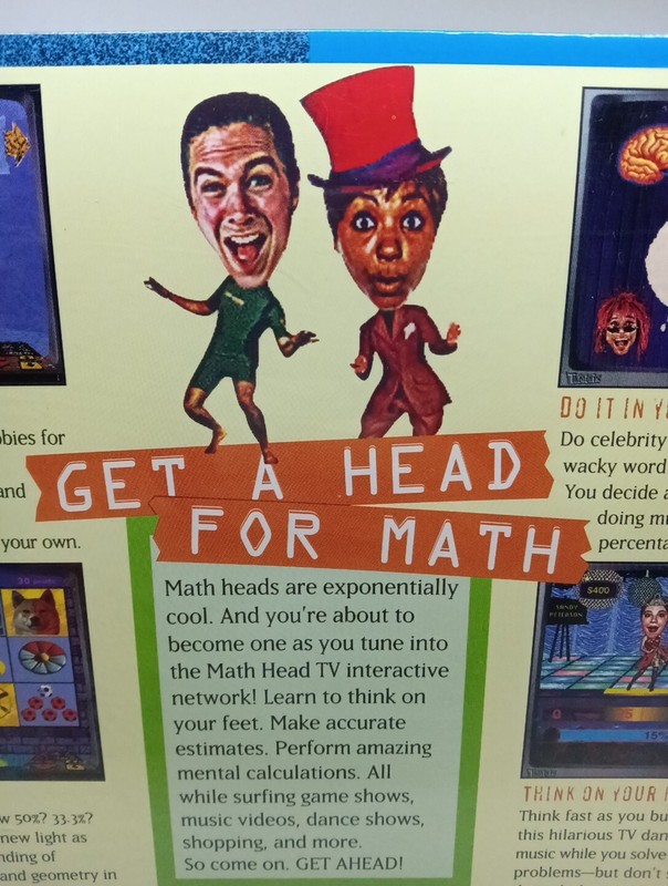 Math Heads By Theatrix PC MAC CD-ROM Ages 10-14 Vintage New gallery