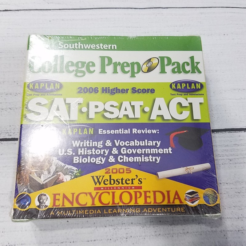 Southwestern Kaplan College Prep Pack SAT PSAT ACT 2006 CD-ROM