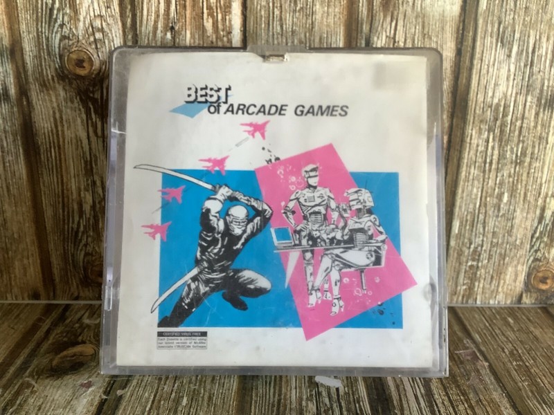 BEST OF ARCADE GAMES ES VINTAGE FLOPPY DISKS ECON SOFTWARE PUBLISHING IBM PC