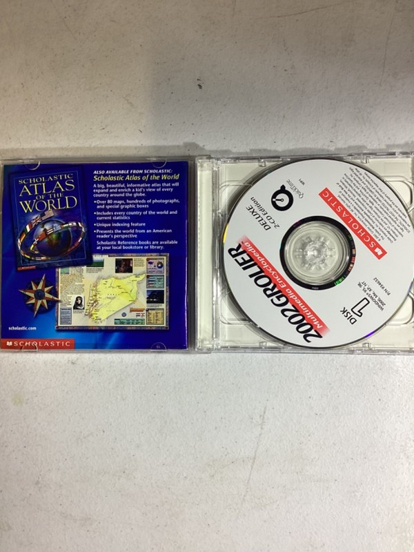The 2002 Grolier Multimedia Encyclopedia User's Guide Scholastic Very Good gallery