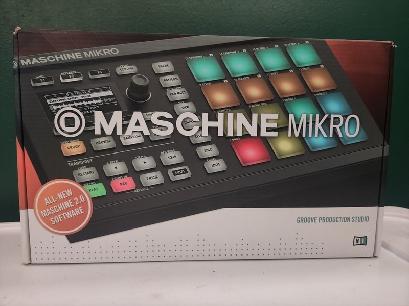 MASCHINE MIKRO Controller, Usb, Stickers N 2.0 Software By Native Instruments