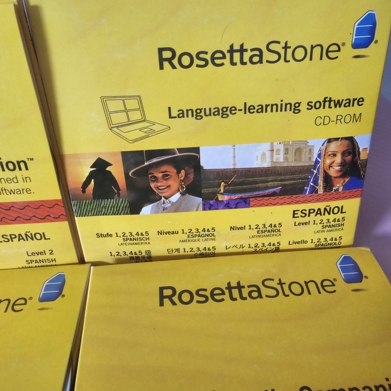 Rosetta Stone Spanish/Espanol (Latin America) Levels 1-5 See Pics Used Software gallery