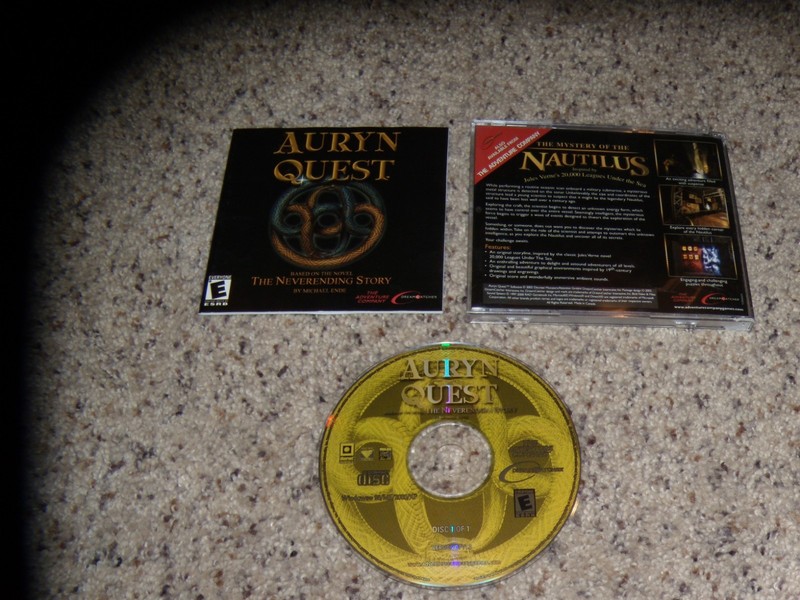 Auryn Quest (PC, 2002) Near Mint Game