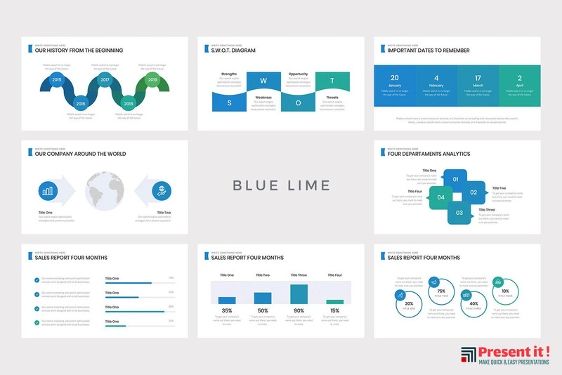 Averia Marketing Pitch PowerPoint Template gallery