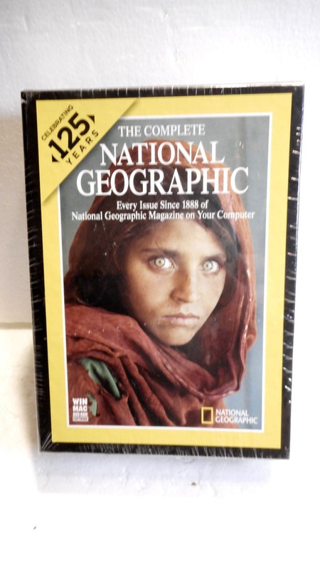 The Complete National Geographic (7 DVD-ROM Win Mac) 200,000 photos 120+ years