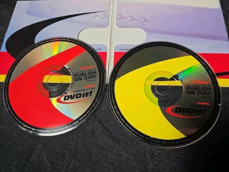Sonic DVDit 2.3 With CD Key 2.5 SE Upgrade Installer Windows PC DVD Authoring gallery