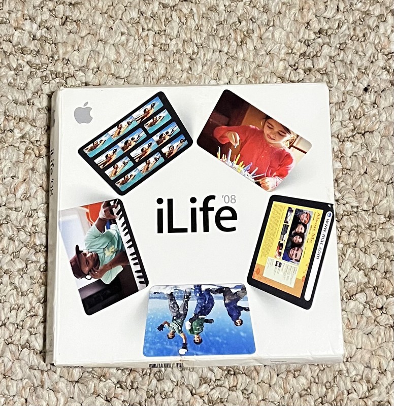 Apple iLife™ 2008 (Retail) (1 User/s) – MB015Z/A Excellent Condition