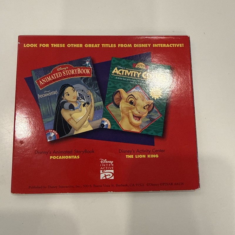 Disney's Toy Story Animated Storybook - 1996 Win 95/98 gallery