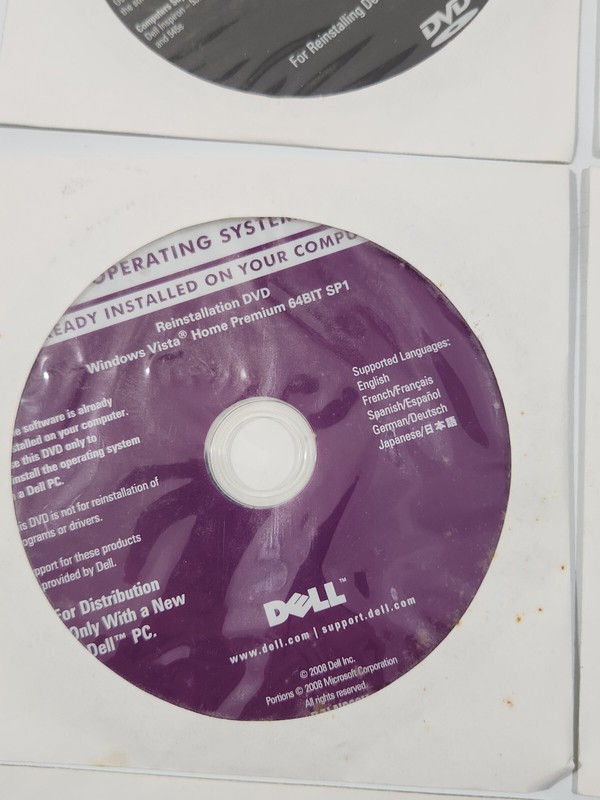 Dell Inspiron 1012 Drivers Utility Reinstall Disk, Works 9, ROXIO, word Perfect gallery