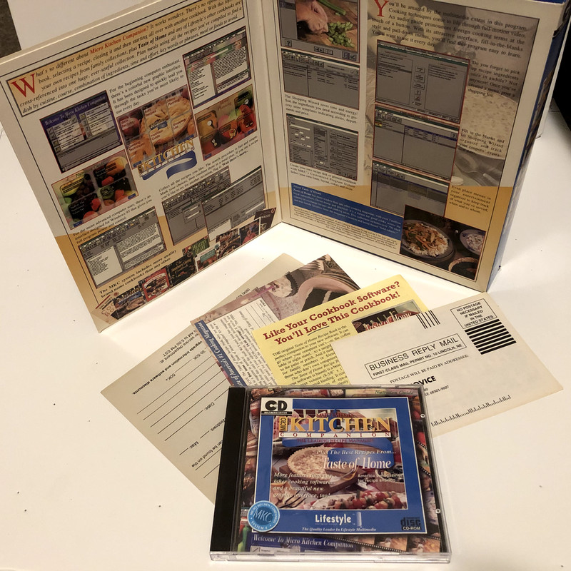Multimedia Kitchen Companion Recipe Manager (CDROM) - Recipes Taste of Home gallery