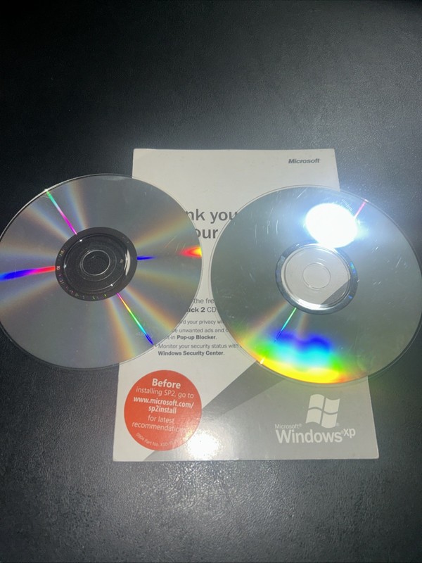 Microsoft Windows XP Service Pack 2 CD SP2 Mailer Mail Order -HTF gallery