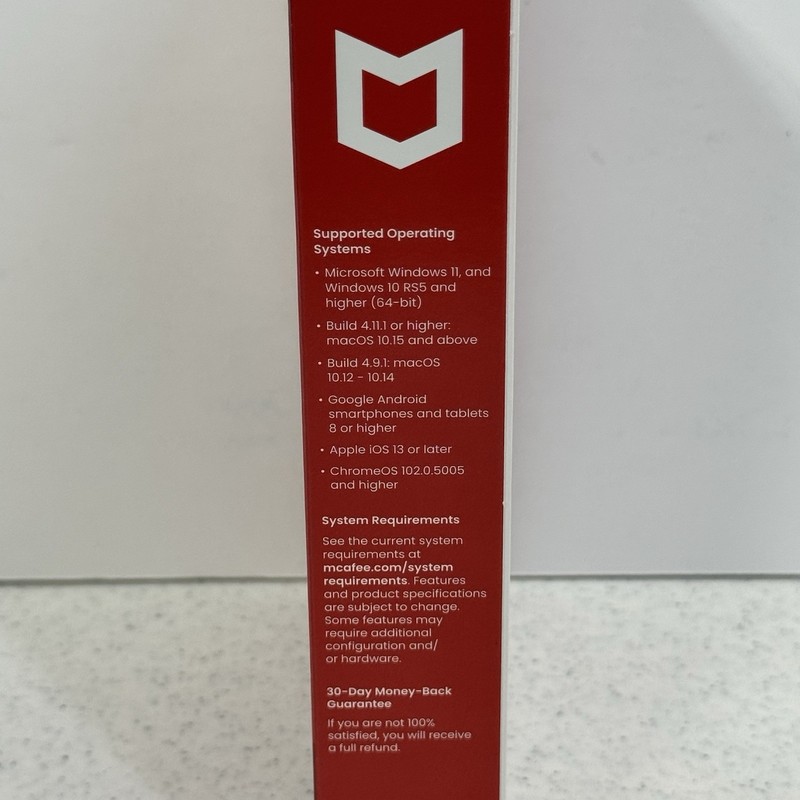 McAfee LiveSafe 2026 Unlimited Devices, Antivirus Internet, 1 Year, Sealed Box! gallery