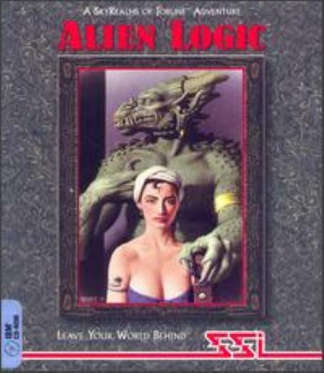 Alien Logic PC CD save village beasts role-playing RPG races adventure game! SSI