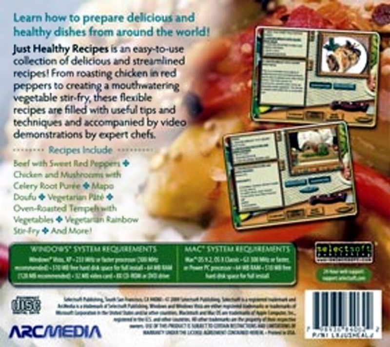Just Healthy Recipes - Make Dishes From Around the World! PC Software Sealed New gallery