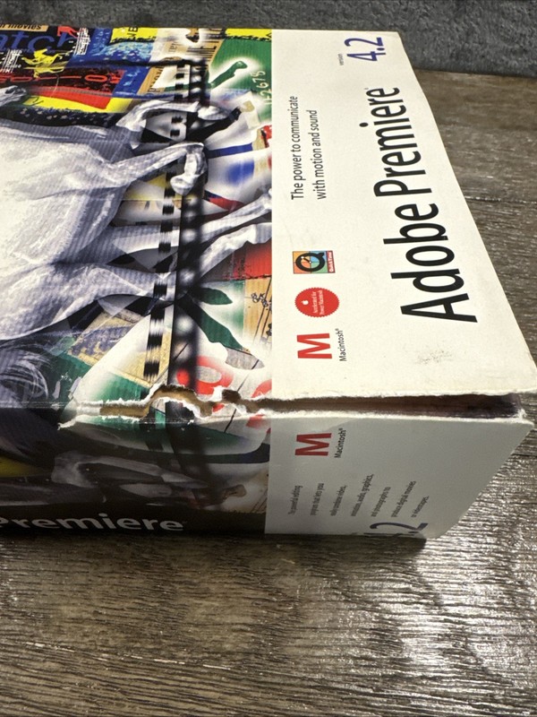 VTG 1995 Adobe Premiere 4.2 For Macintosh Complete! Excellent! gallery