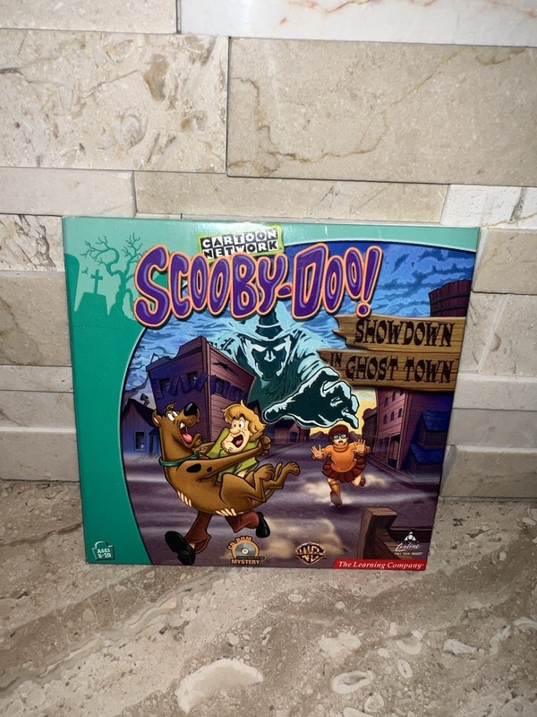 Scooby Doo Showdown In Ghost Town (PC CD-Rom) Video Game The Learning Company