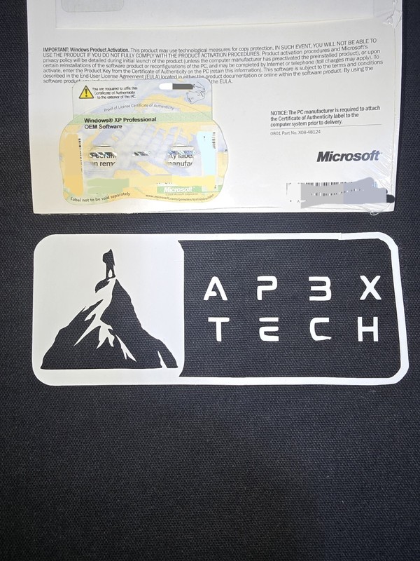 MICROSOFT WINDOWS XP PROFESSIONAL w/SP2 - 100% NEW, OEM ISSUED & SEALED gallery