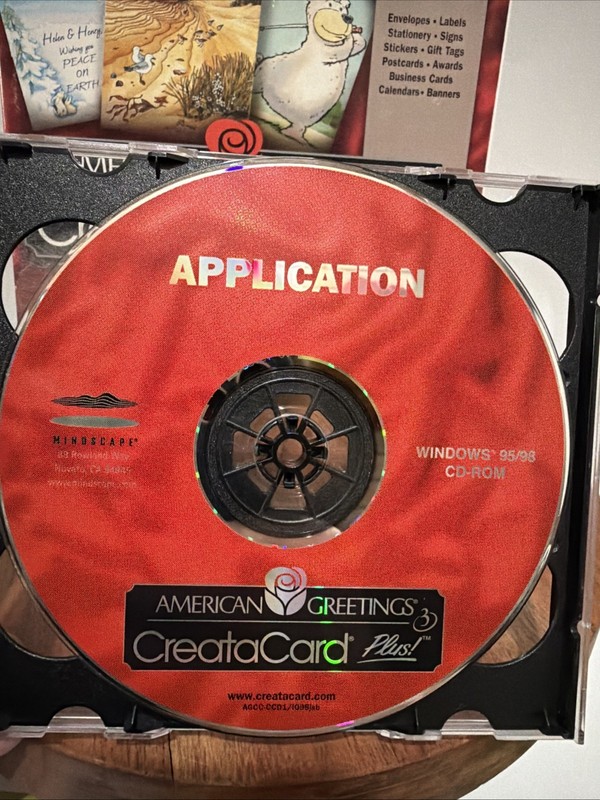 American Greetings Creatacard PC CD Rom gallery