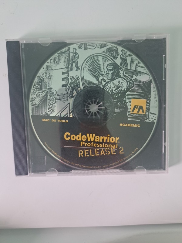Metrowerks CodeWarrior Professional Release 2 Mac OS Tools
