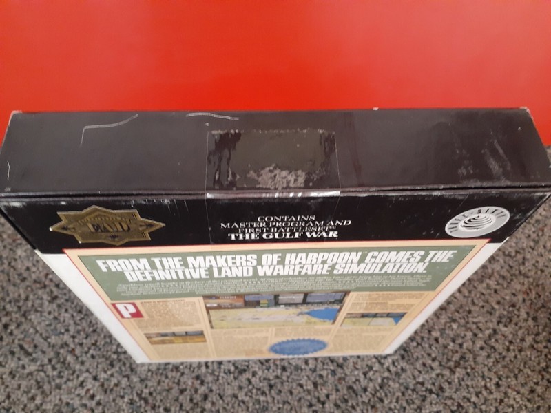 "Vintage" (NOS) Patriot PC Game 3 disks. 1992 Three Sixty Gulf War Complete gallery
