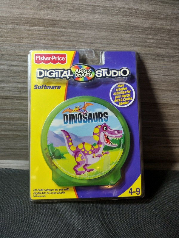 Digital Arts Crafts Studio Dinosaurs Software