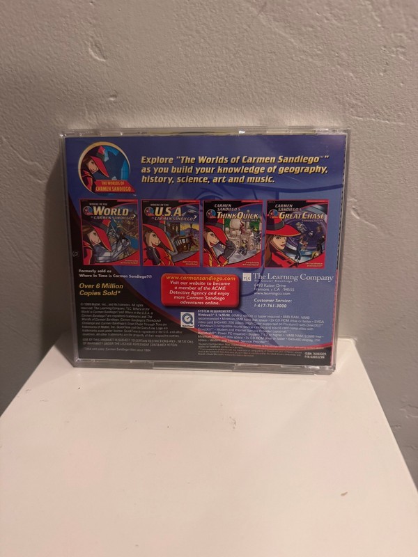 Carmen Sandiego's Great Chase Through Time for Windows - CD-Rom Game gallery