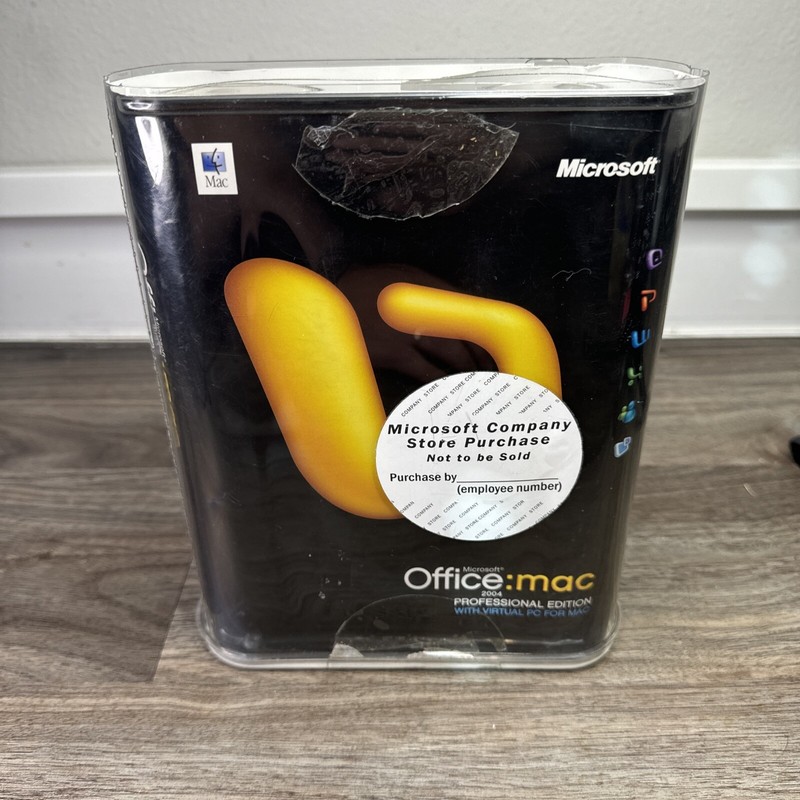 Microsoft Office: Mac 2004 Professional Edition with Virtual PC for Mac