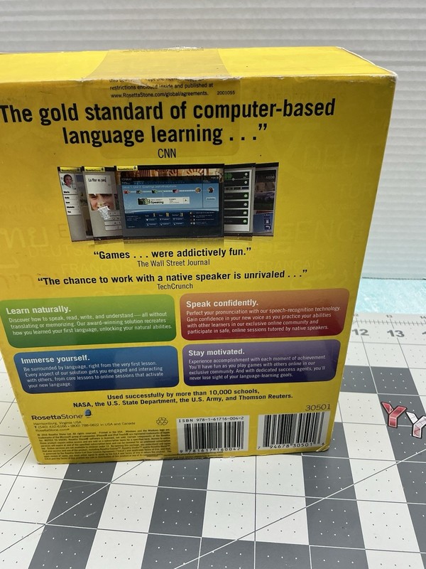 Rosetta Stone Deustch German Level 1 CD set & headphones gallery