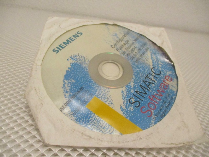ONE USED SIEMENS SIMATIC SOFTWARE A5E00075514-01.