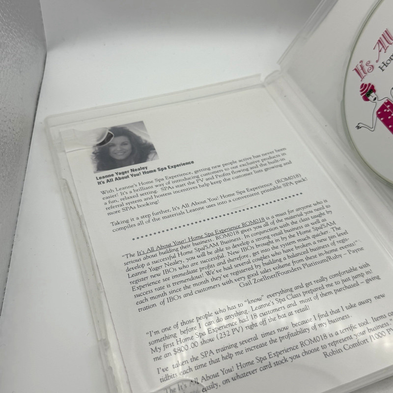It’s All About You! Home Spa Experience (CD-ROM) Printables for Home Spa gallery