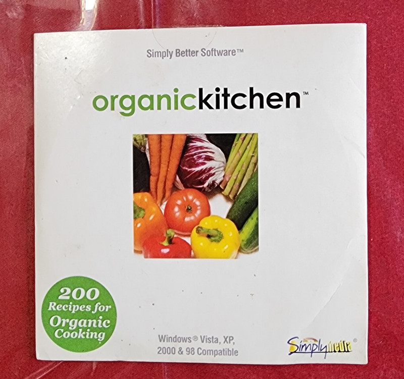 SIMPLY MEDIA : ORGANIC KITCHEN (PC CD) New Sealed As Shown