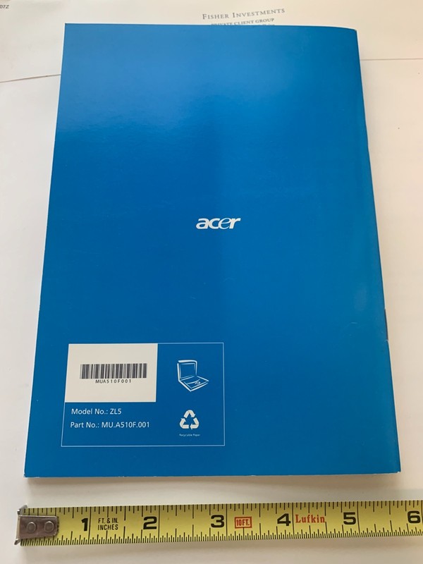 Acer Aspire 3000/5000 Series Laptops' User's Guide - 2005 gallery