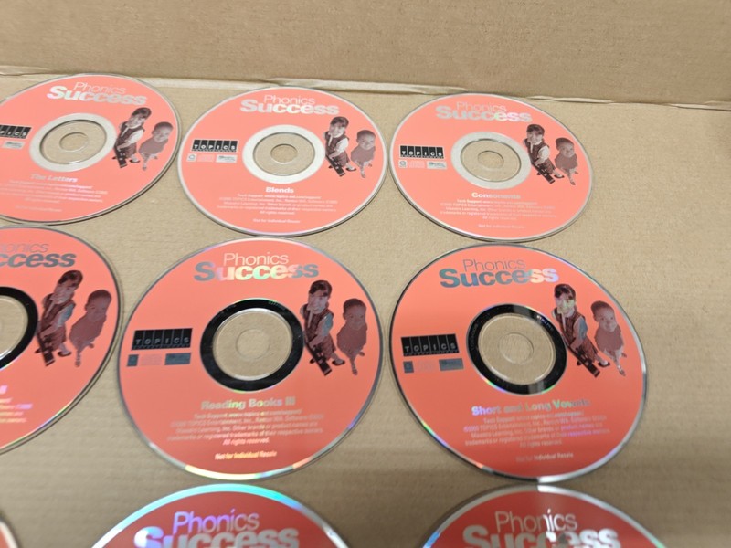 Lots Of 11 Phonics Success Discs, Reading, Words, The Letter... (4-2-2) gallery