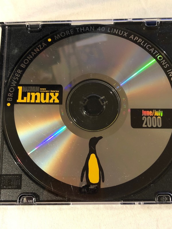 Maximum Linux CD Jun/Jul 2000 Browser Bonanza, 40 Apps Included