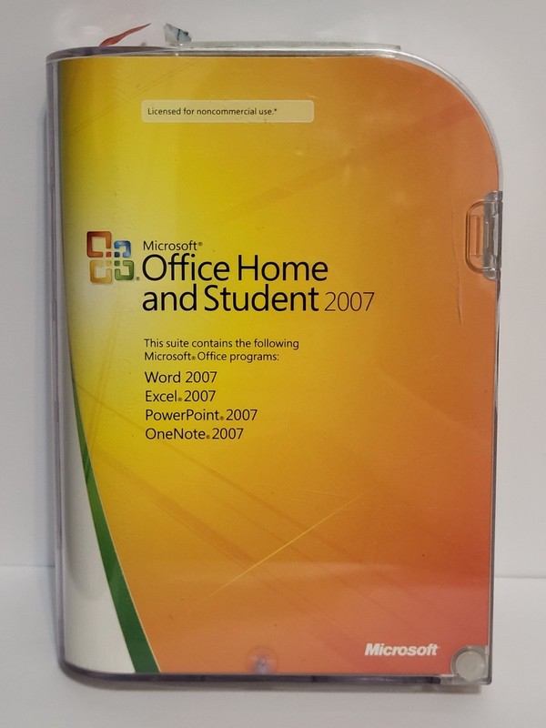 Microsoft Office 2007 Home & Student Licenses for 3 PCs w/ KEY Full Retail Box gallery