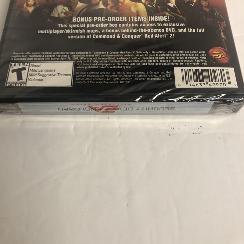 Red Alert 3 GameStop Exclusive Map And Free Game Included. PC Dvd-Rom Software. gallery