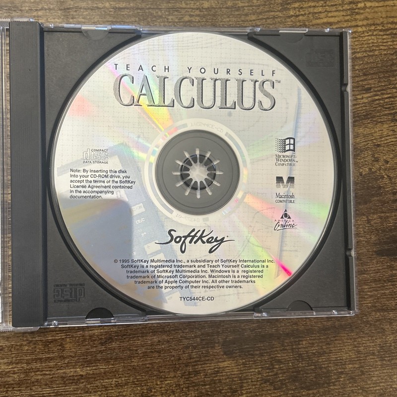 CALCULUS Teach Yourself Windows 95, 3.1 and Macintosh CD-Rom CD gallery