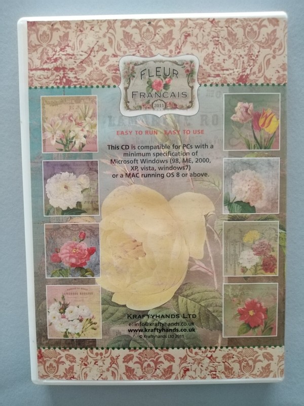 FLEUR FRANCAIS - Papercraft CD Rom - KRAFTYHANDS gallery