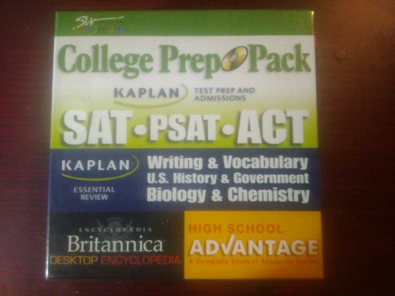 SouthWestern Advantage College Prep Pack KAPLAN ACT SAT TEST PSAT Guides Sealed