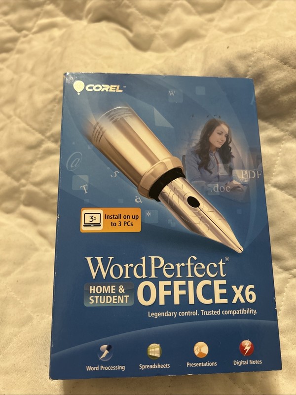 Corel Office X6 Home & Student Edition (Retail) Full Version for Windows